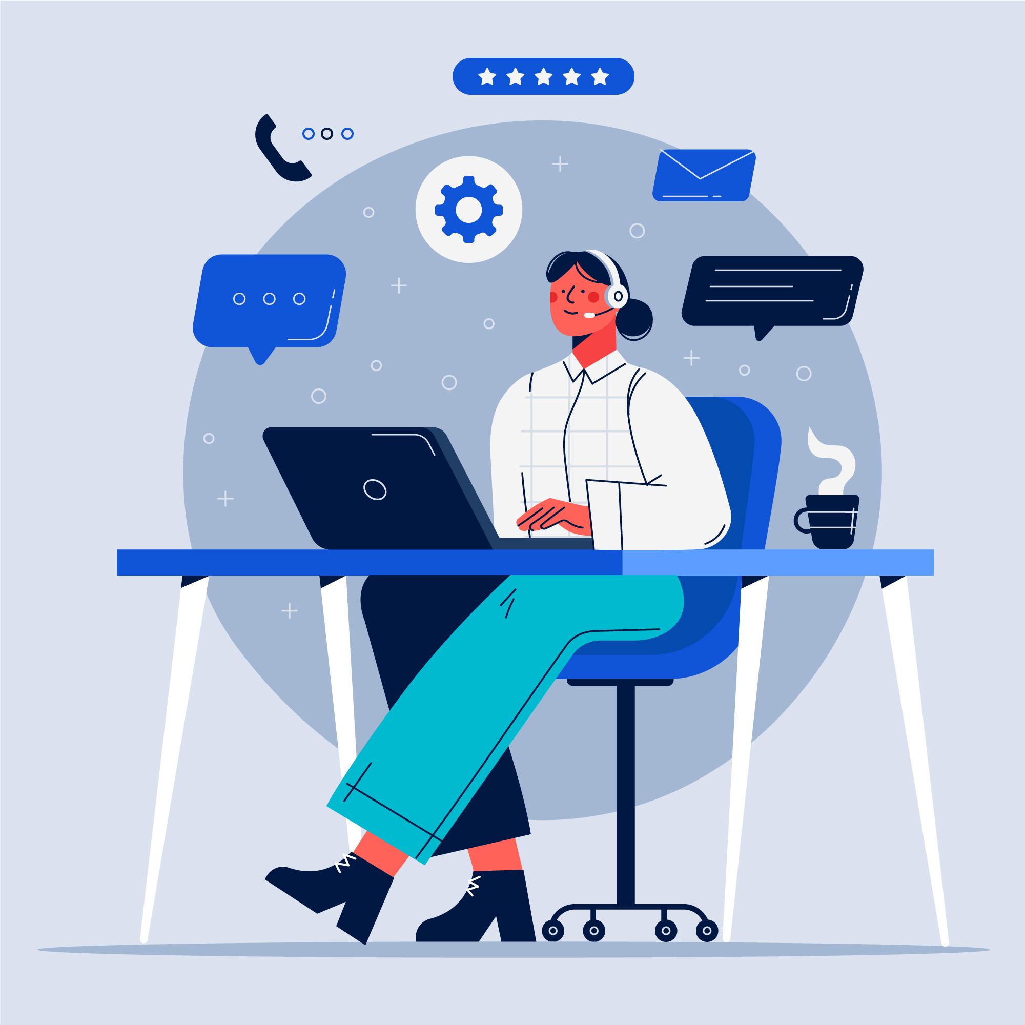 Contact Illustration