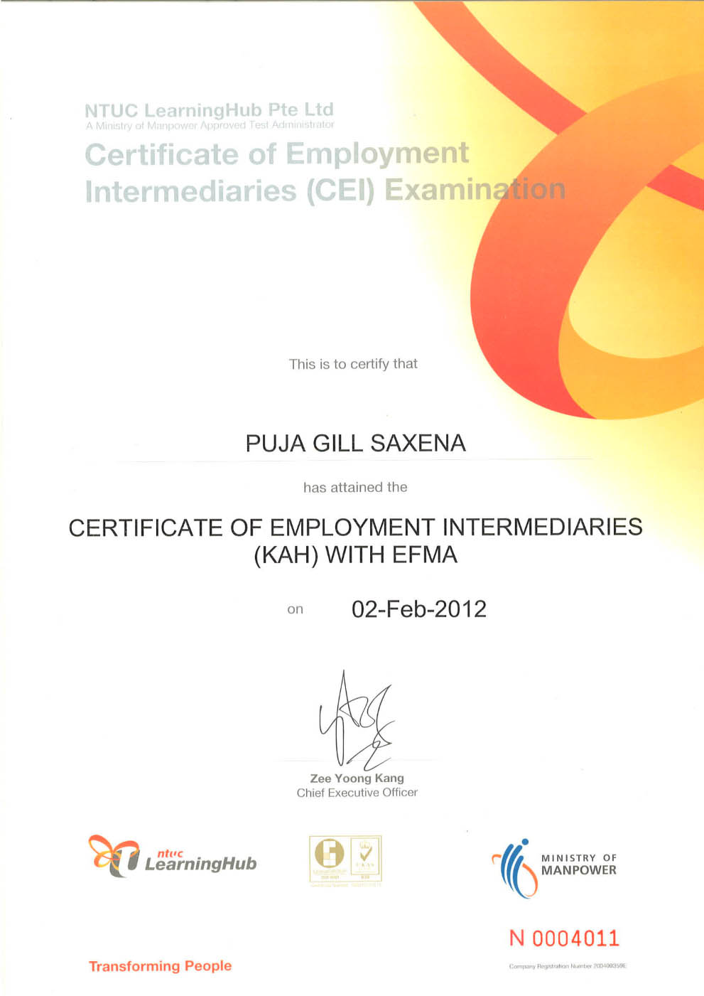 CEI Award