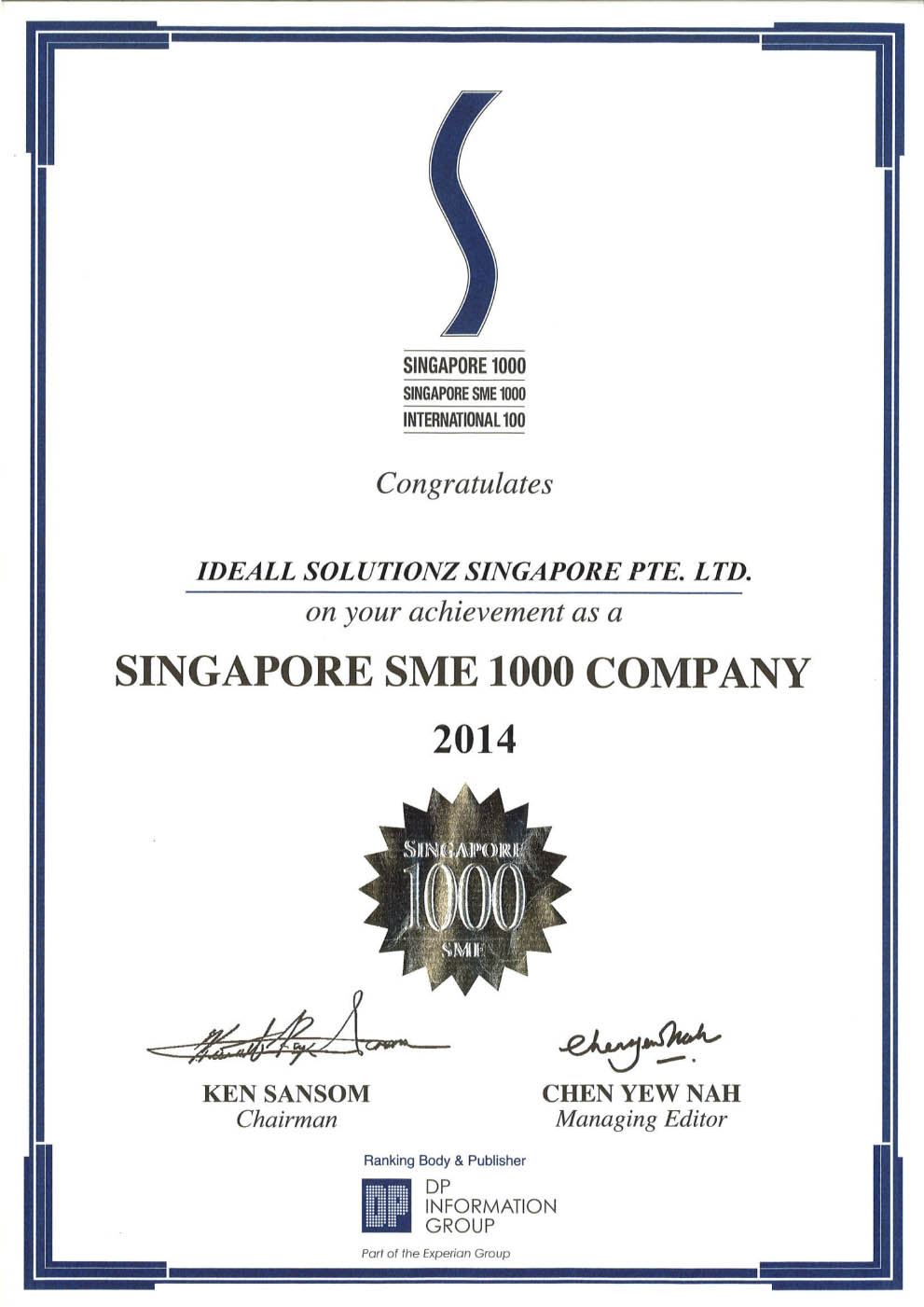SME Recognition