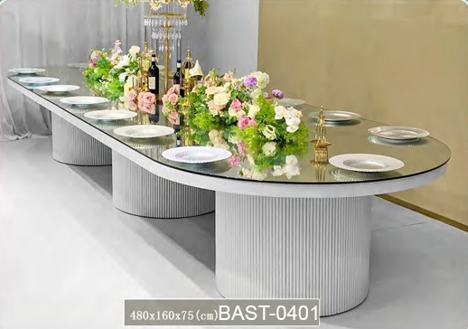 Rectangular Banquet Table 8ft