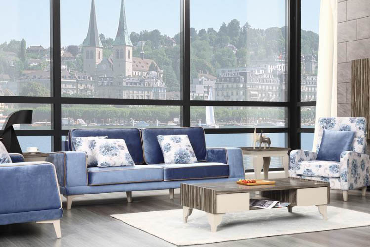 Modern Velvet Sofa